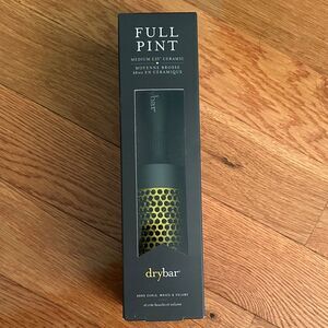 Drybar Full Pint Medium Ceramic Brush - Black and Gold